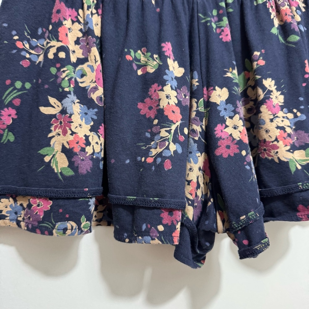 Express Y2K Floral Ruffle Micro Mini‎ Shorts Skort - Picture 8 of 11